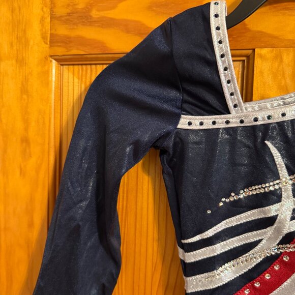 Gk Long Sleeve Gymnastics Leotard - Picture 10 of 10